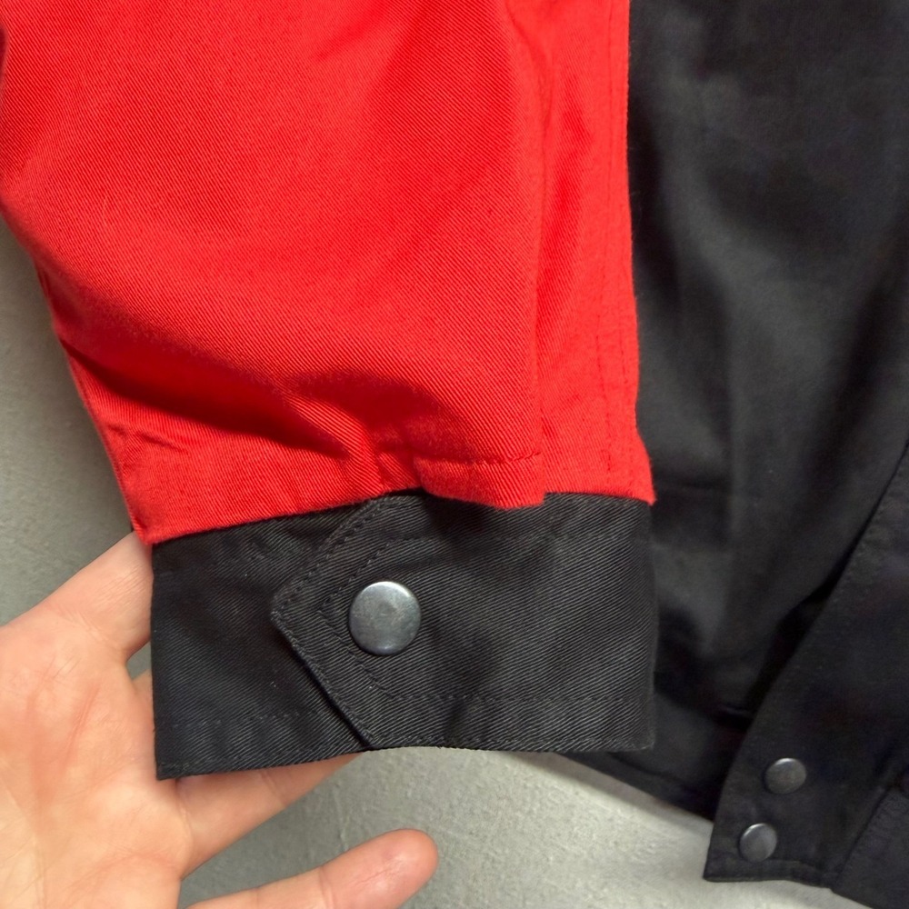 Vintage Dale Earnhardt NASCAR Jacket Mens XXL Black Red Competitors View New #3 - Picture 8 of 13